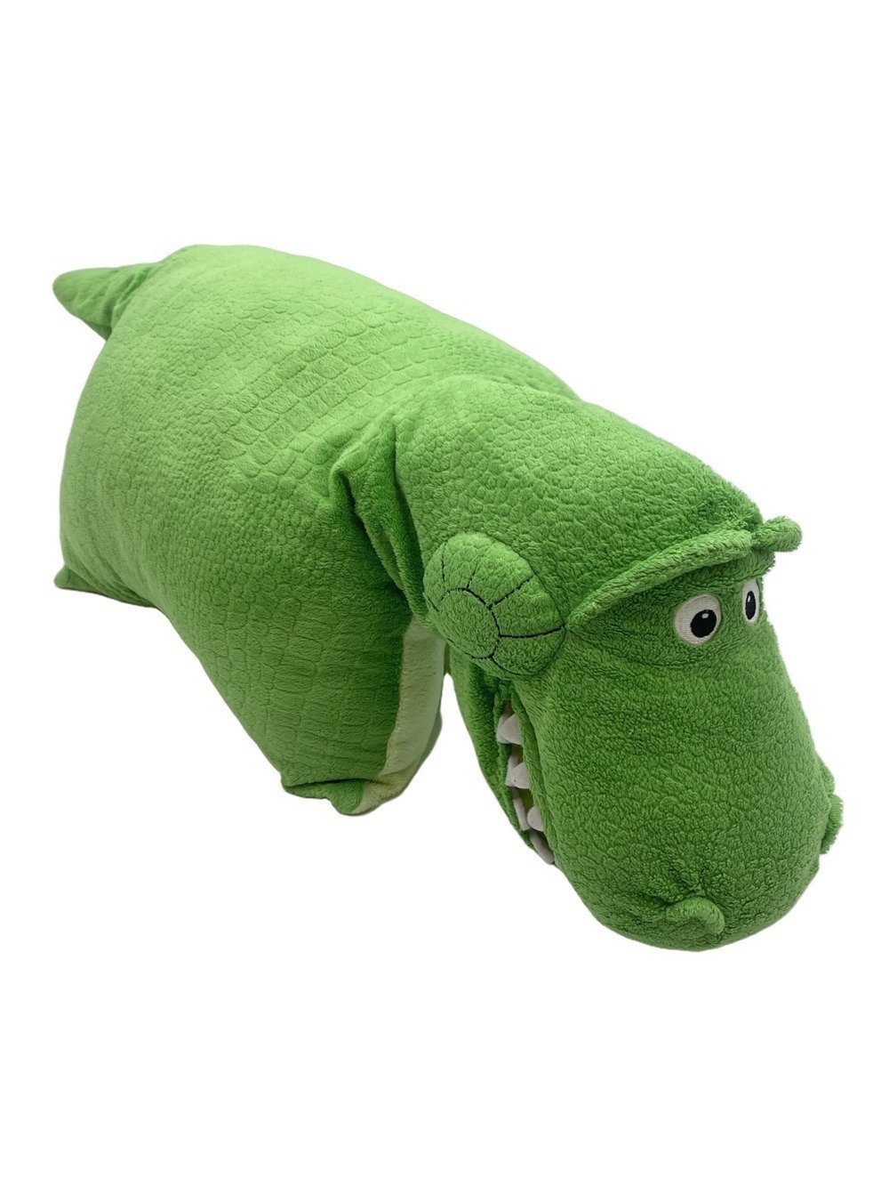 Disney Parks Toy Story REX Dinosaur Folding Pillow Pet Plush Authentic
